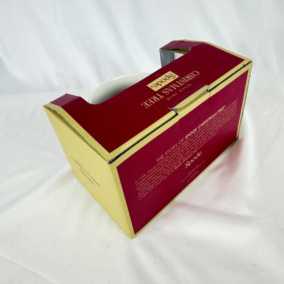 NWT Spode Christmas Tree Mug and Coaster Set Boxed Gift Dishwasher Microwave - Picture 5 of 9